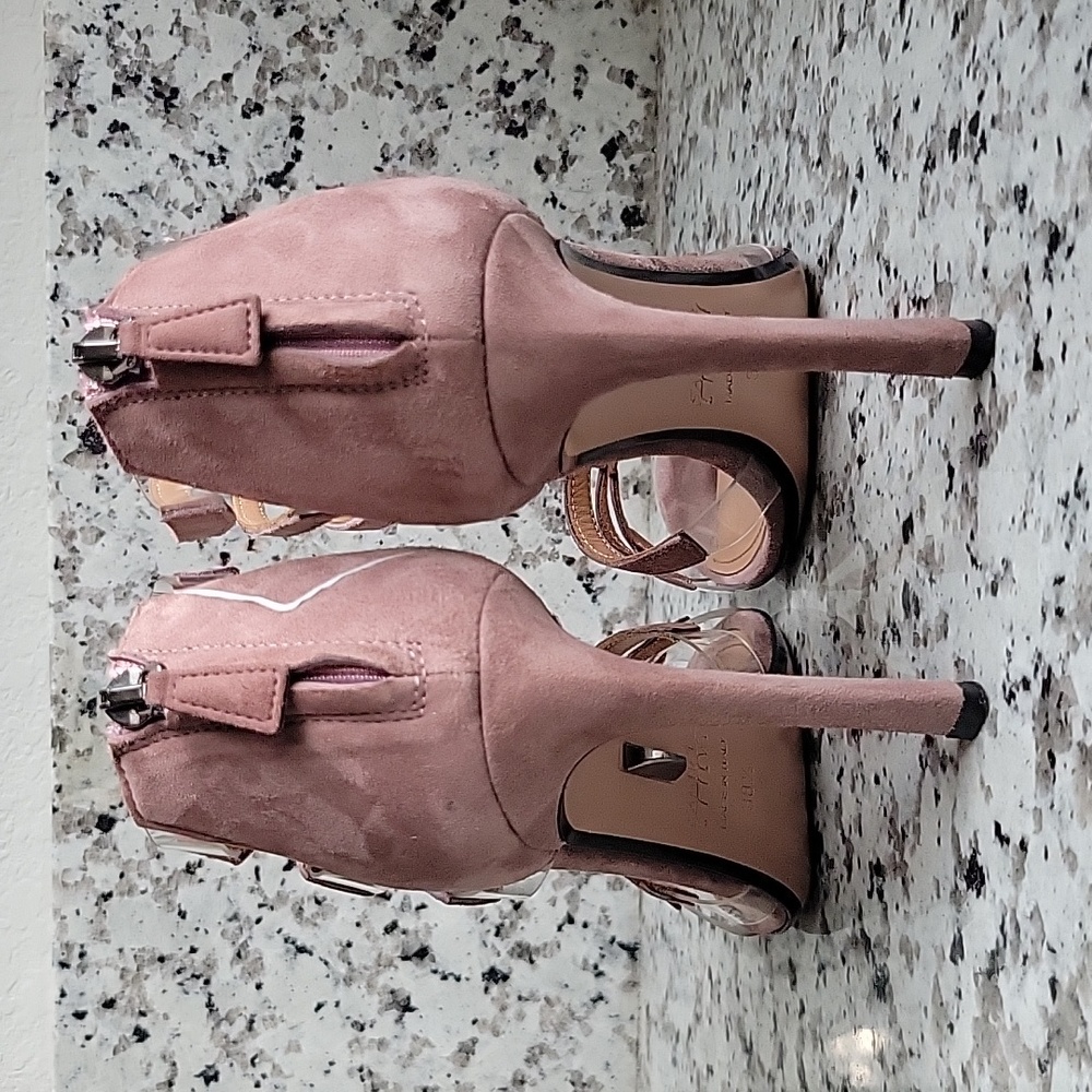 Samuelle Failli Lipstick Suede Cristina 90 heels - Picture 9 of 16